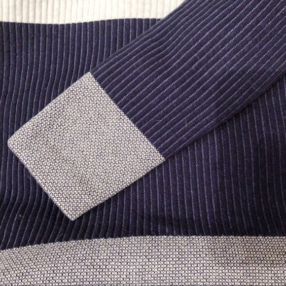 Zara White, Indigo and Grey Sweatshirt - Picture 4 of 7